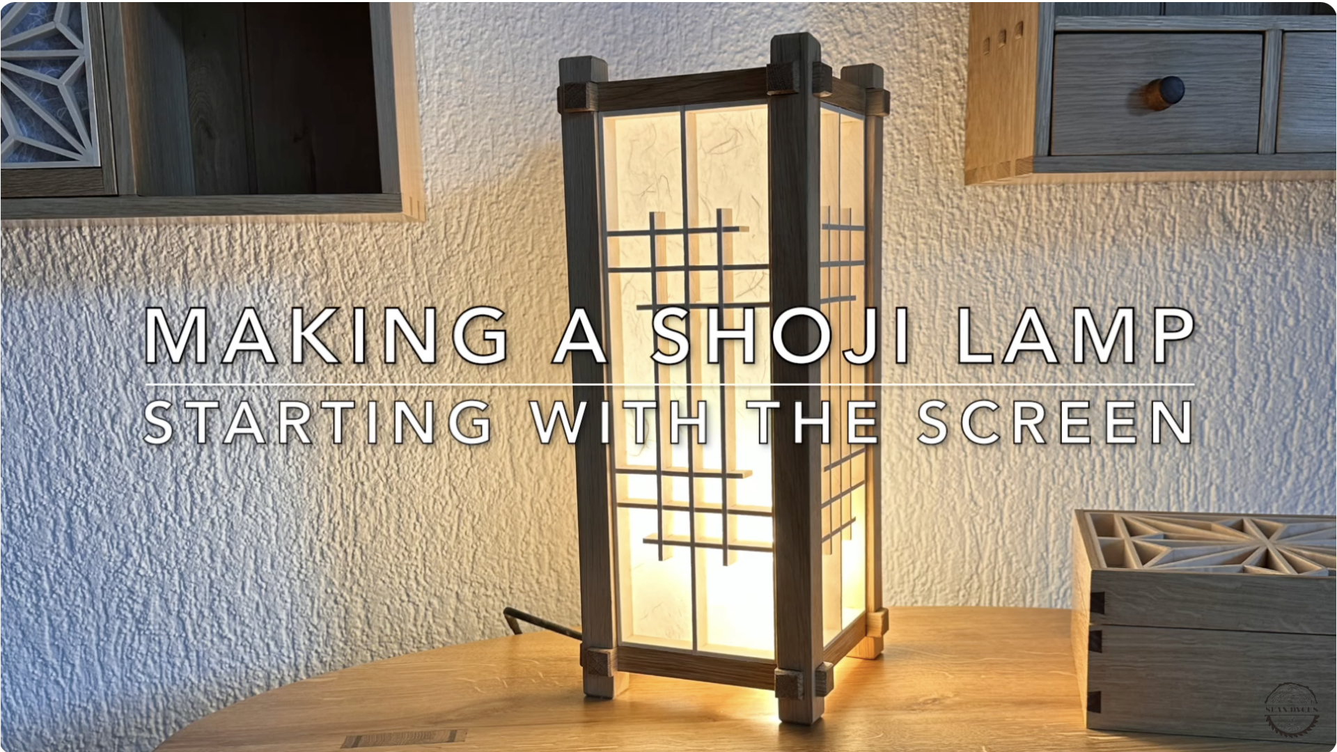 Making a Shoji Lamp